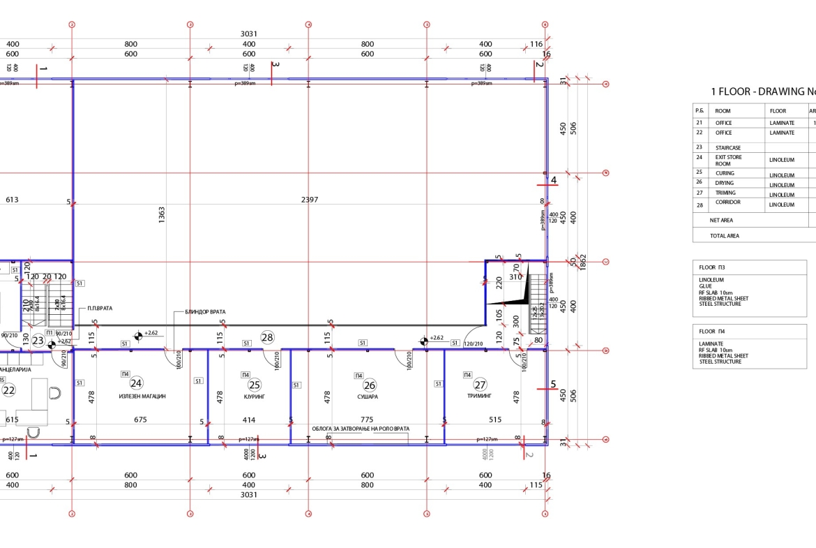 0 first floor drawing