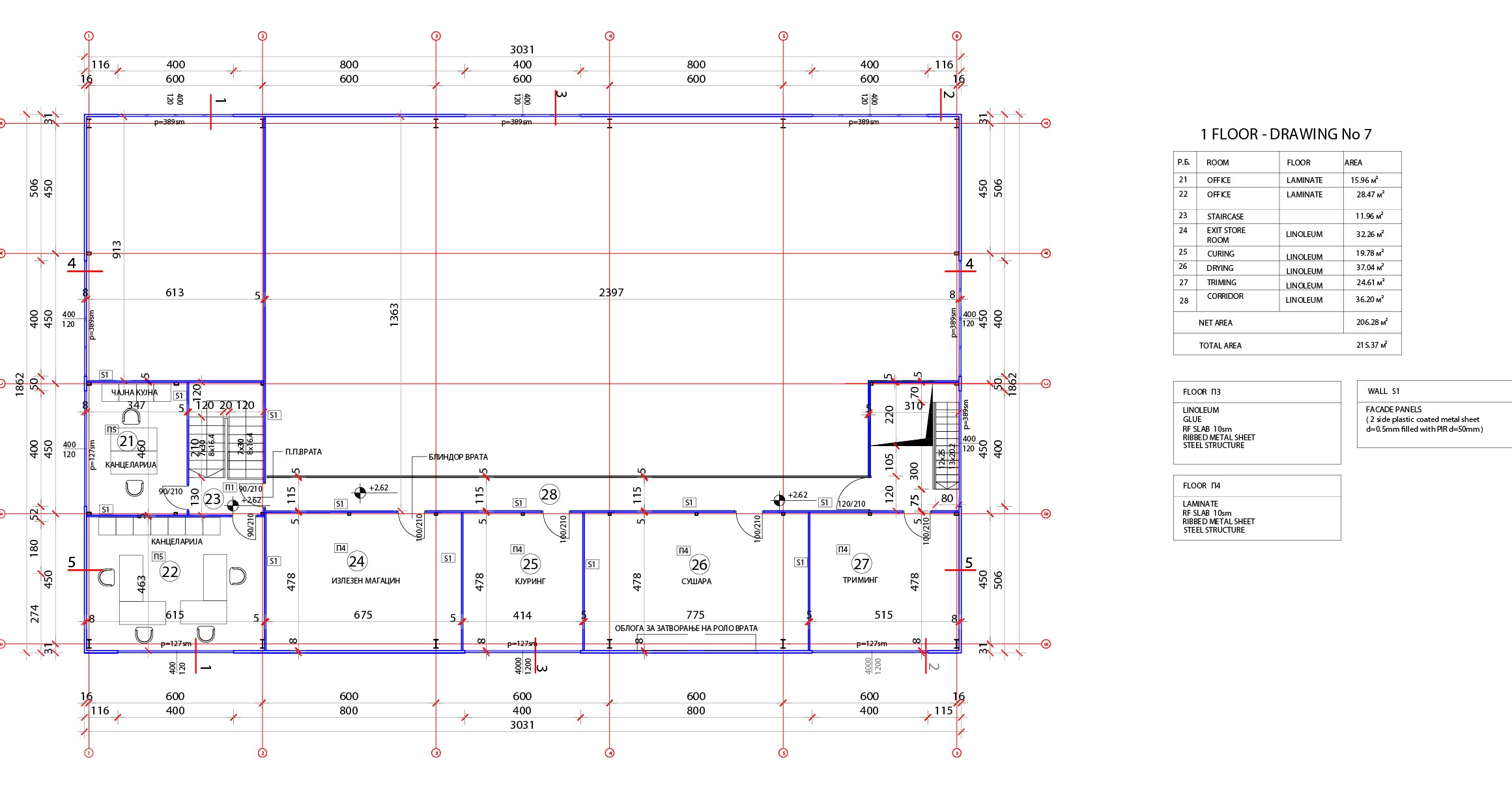 0 first floor drawing